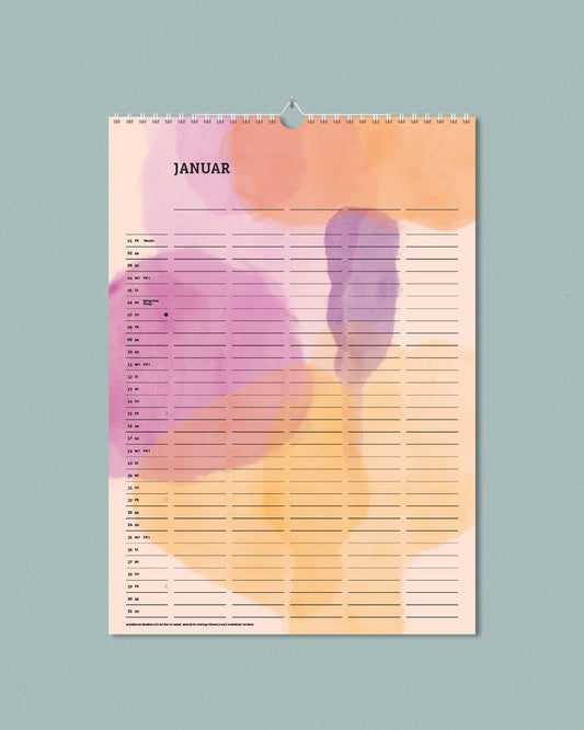 Vorbestellung // Familienkalender 2027 // A3