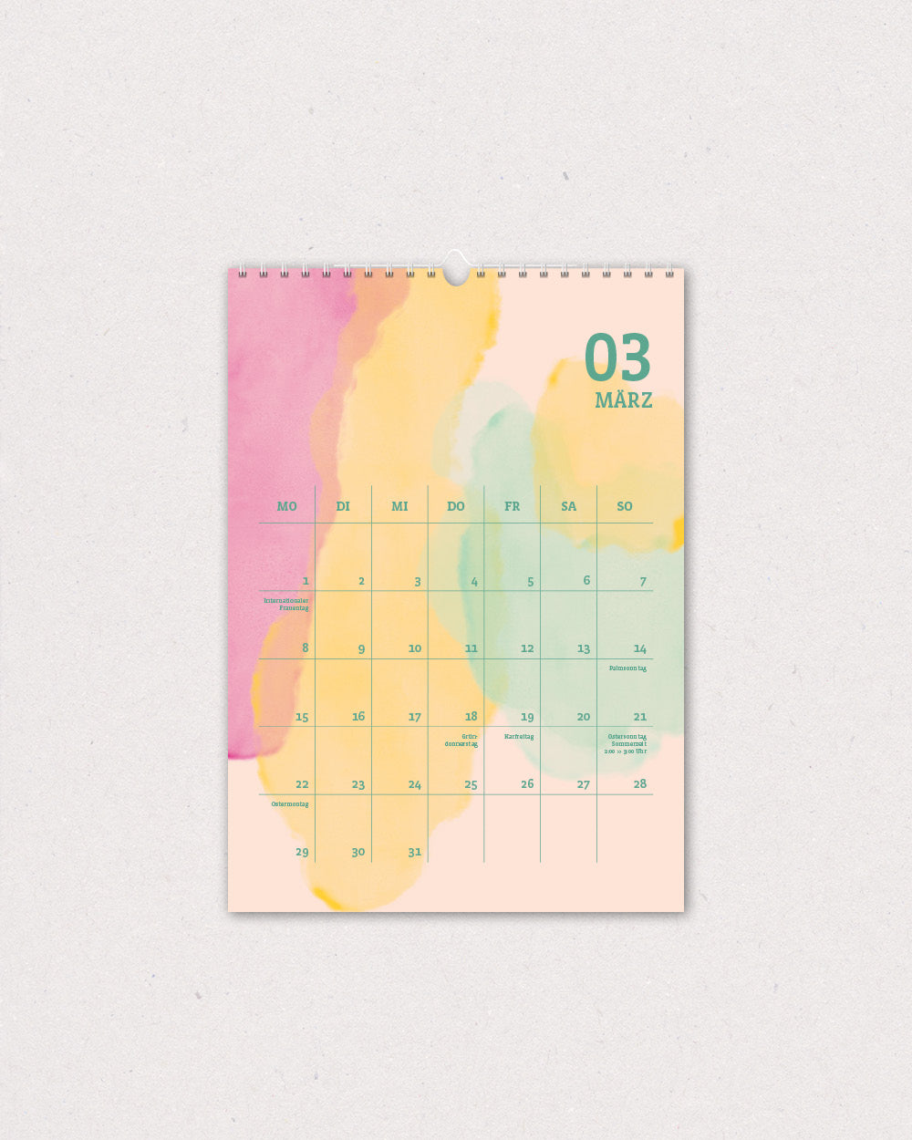 Vorbestellung // Monatskalender 2027 // A4