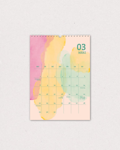 Vorbestellung // Monatskalender 2027 // A4
