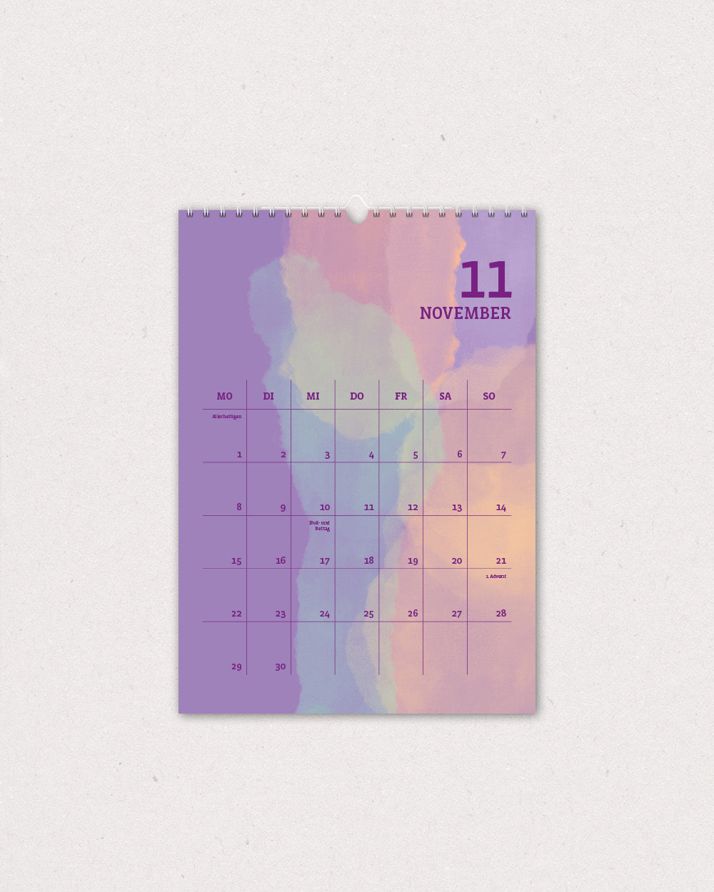 Vorbestellung // Monatskalender 2027 // A4