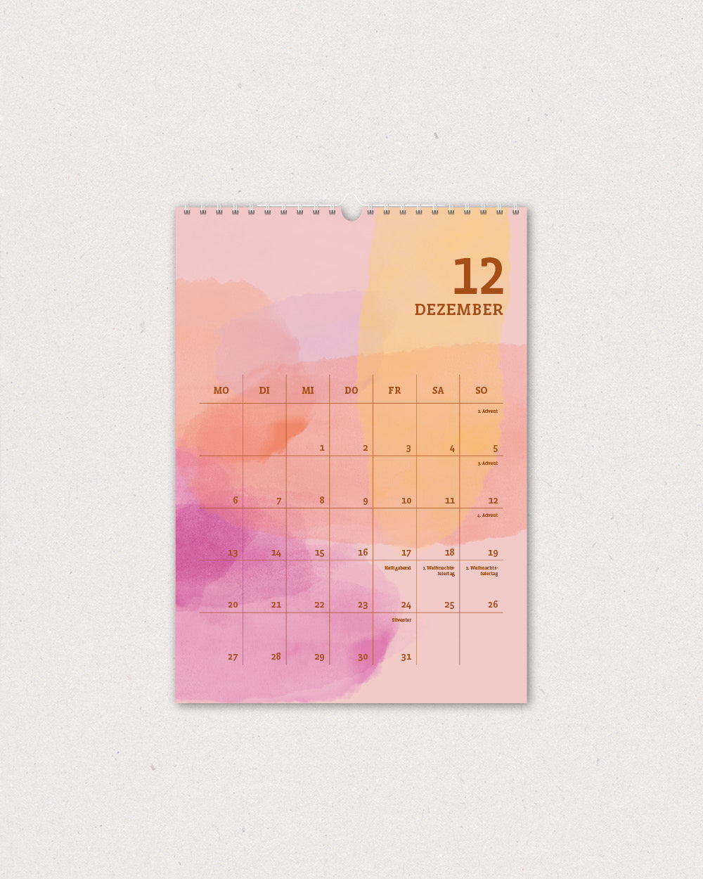 Vorbestellung // Monatskalender 2027 // A4