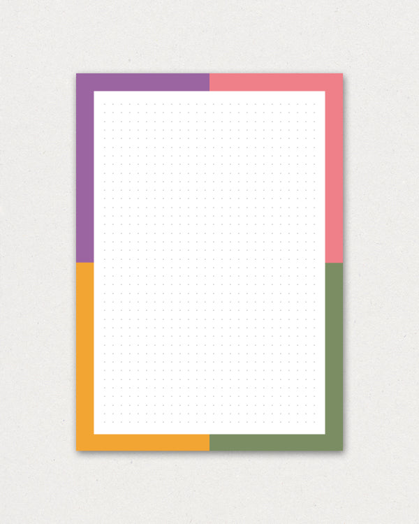 Notizblock Color Block // A5