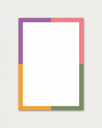 Notizblock Color Block // A5