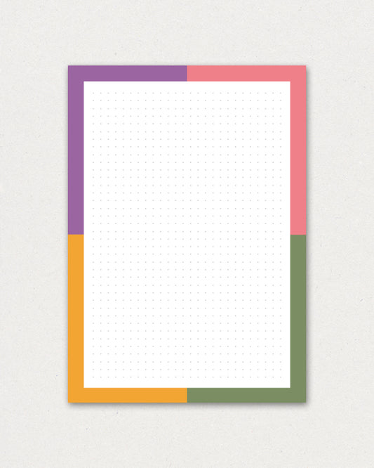 Notizblock Color Block // A5
