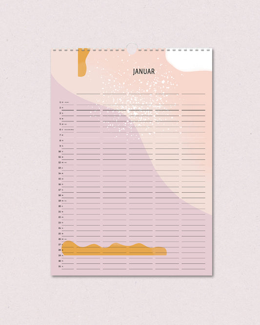Familienkalender 2026 // A3