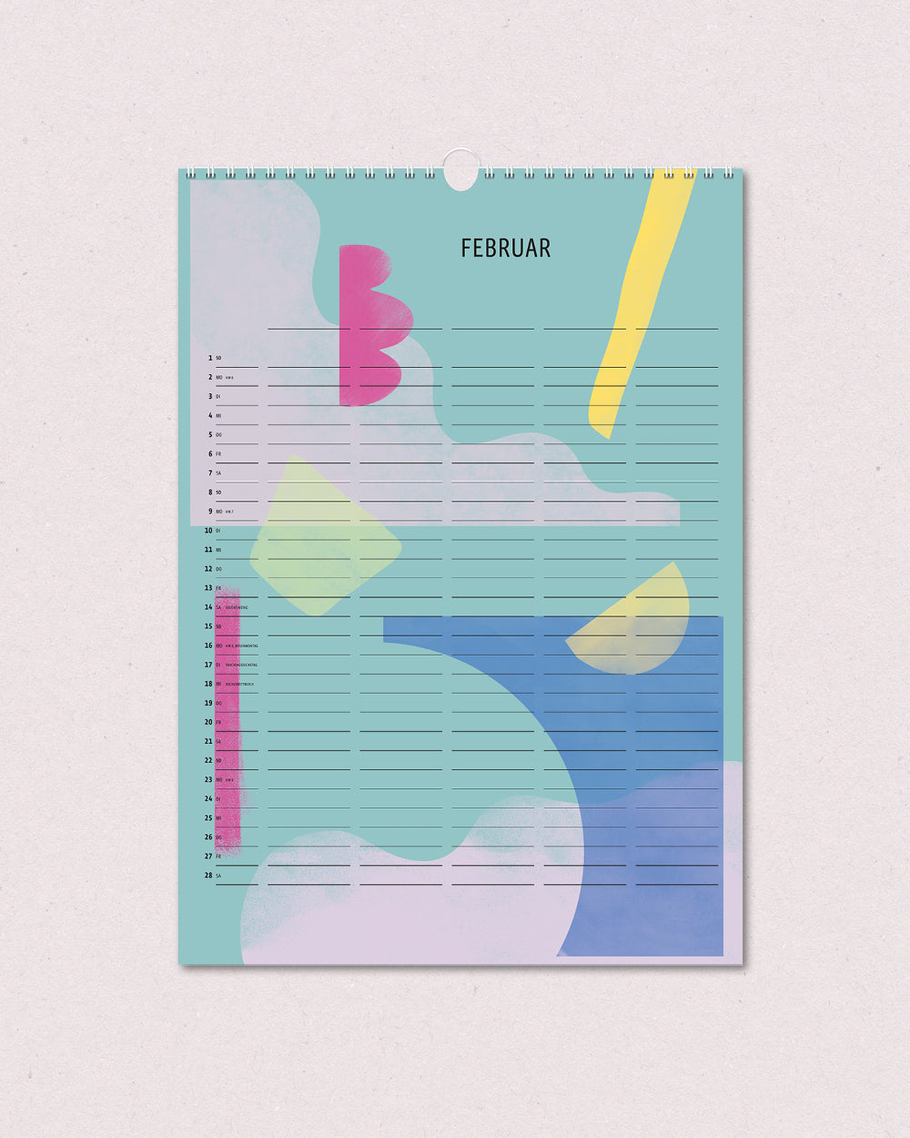 Familienkalender 2026 // A3