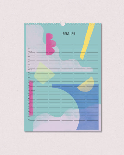 Familienkalender 2026 // A3