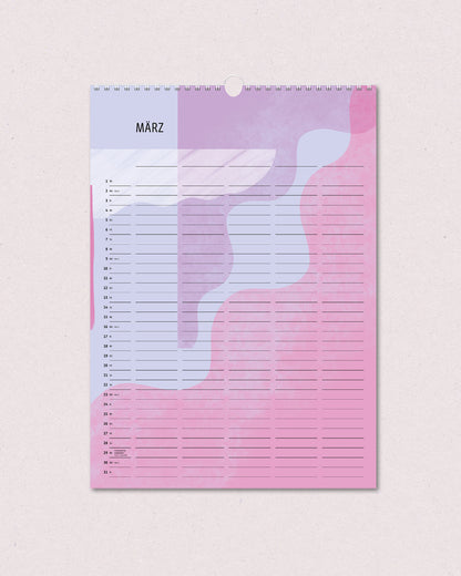 Familienkalender 2026 // A3