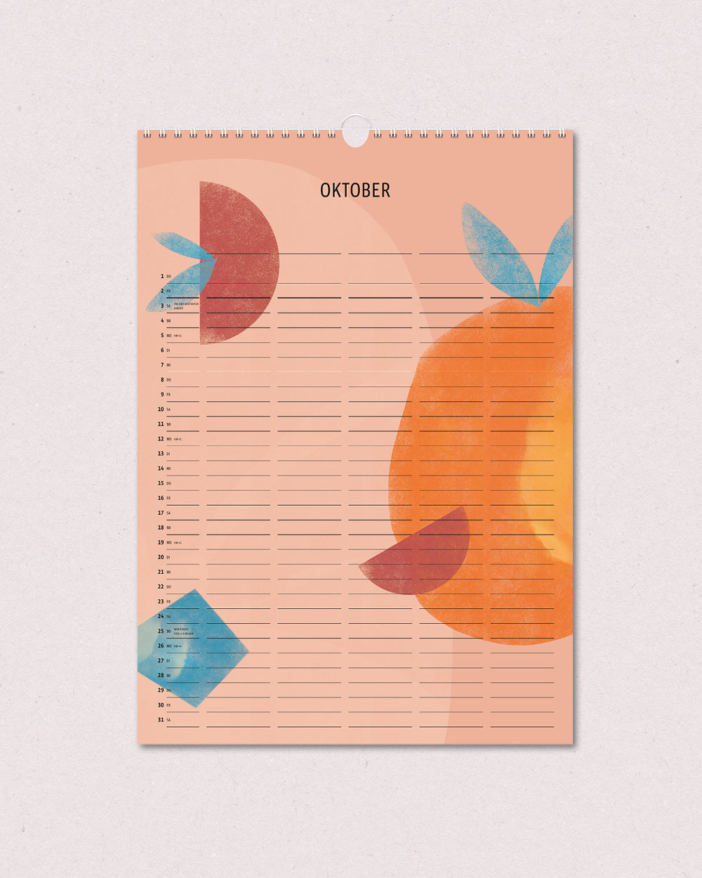 Familienkalender 2026 // A3