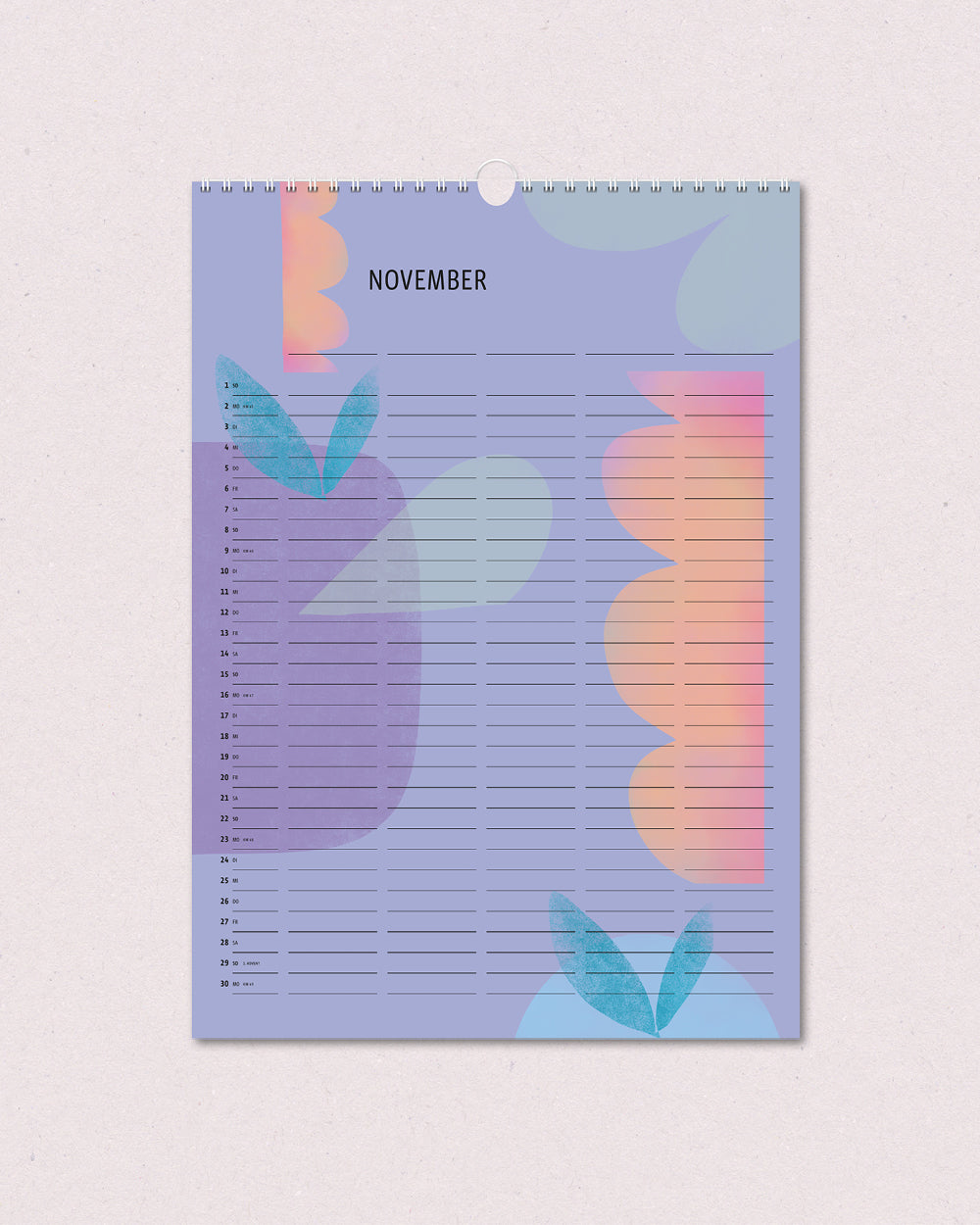 Familienkalender 2026 // A3
