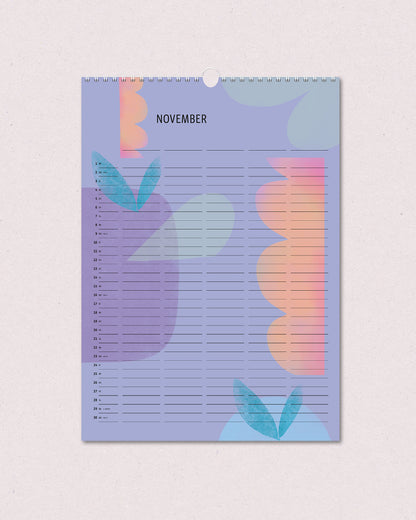 Familienkalender 2026 // A3