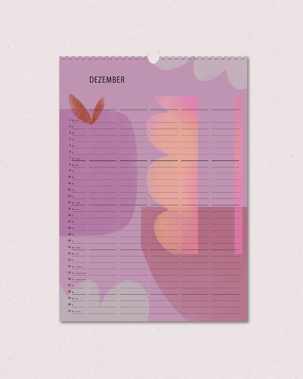 Familienkalender 2026 // A3