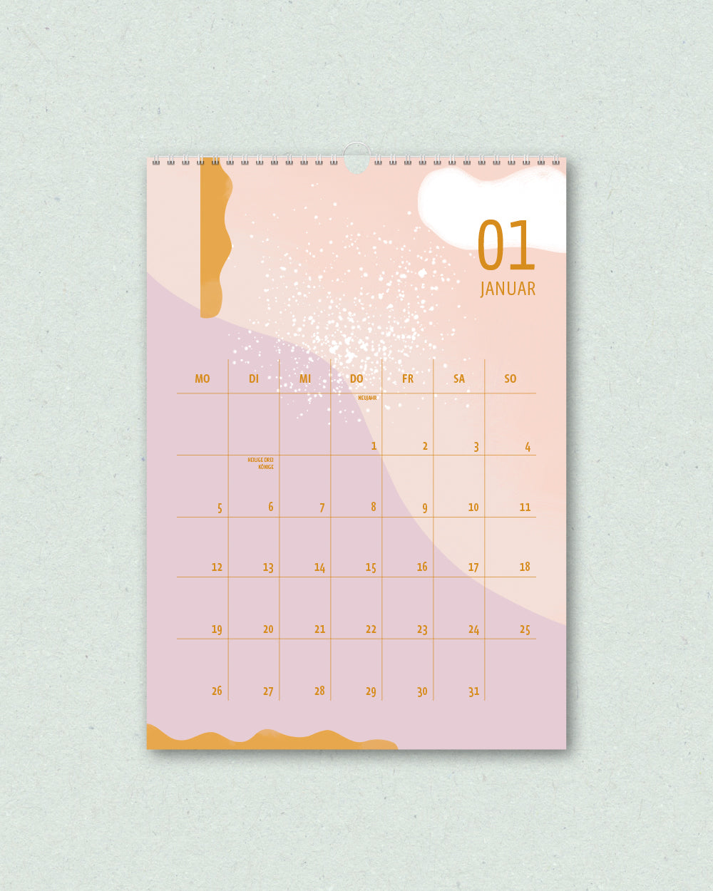 Monatskalender 2026 // A4
