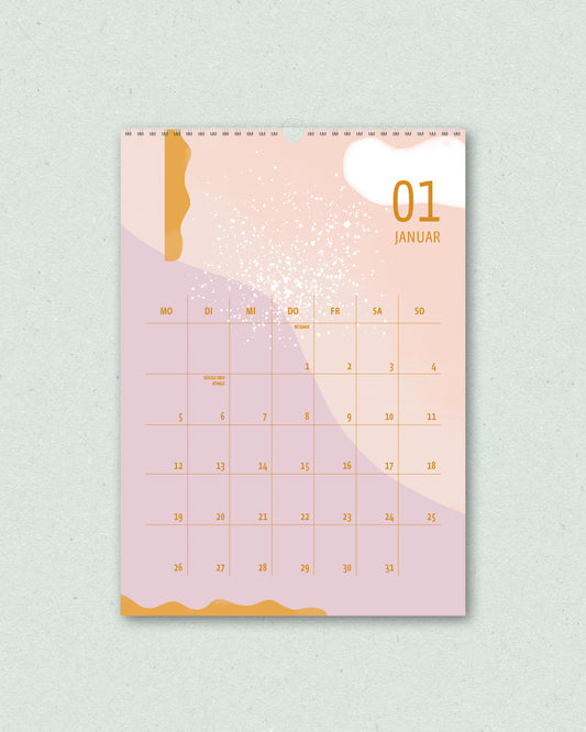 Monatskalender 2026 // A4