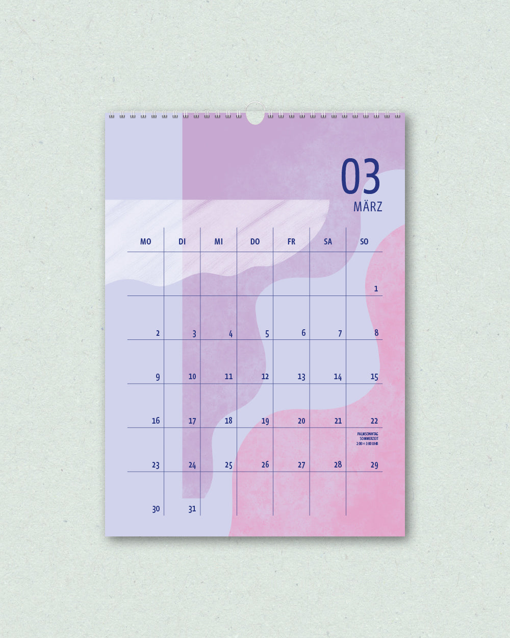 Monatskalender 2026 // A4