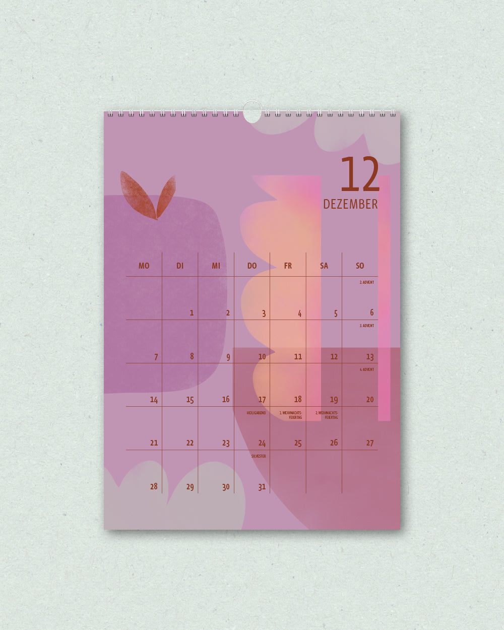 Monatskalender 2026 // A4