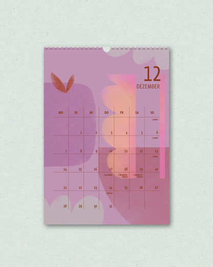 Monatskalender 2026 // A4